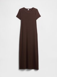 MAXI DRESS - Džersejové šaty - dark brown
