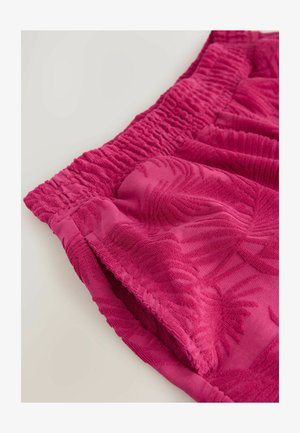 Next, REGULAR FIT - JACQUARD TOWELLING FRINGE SUMMER SHORTS . - Lühikesed püksid - magenta pink