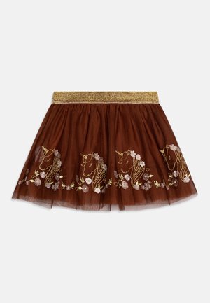 Hust & Claire SKIRT - A-Linien-Rock - brown