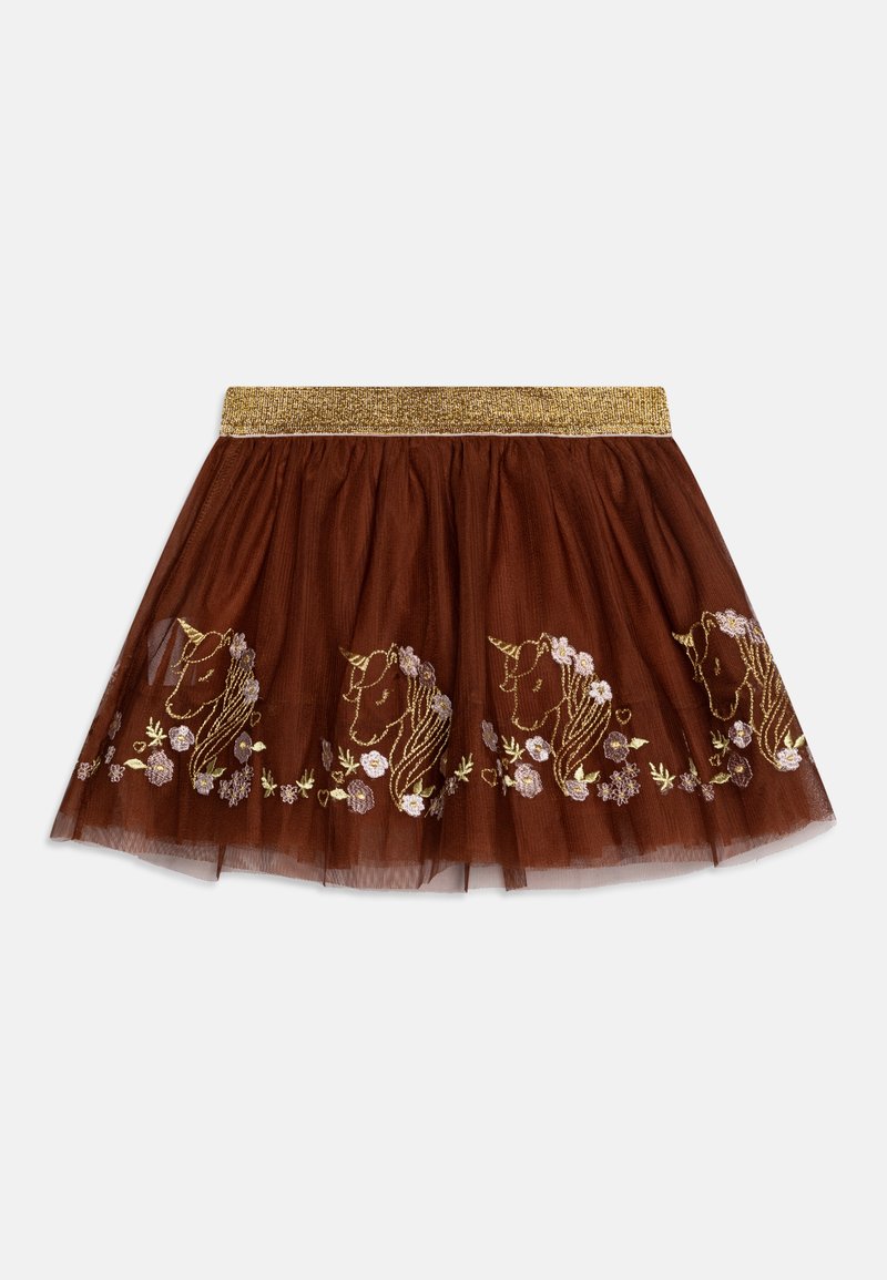 Hust & Claire SKIRT - A-silueta svārki - brown