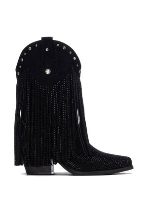 XTI, BOTA DE MUJER CON TACÓN - Botas camperas - black