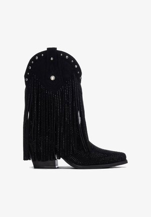XTI, BOTA DE MUJER CON TACÓN - Botas camperas - black