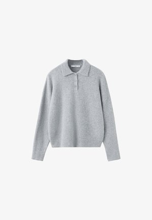 Mango, ADULT - Polo - grey