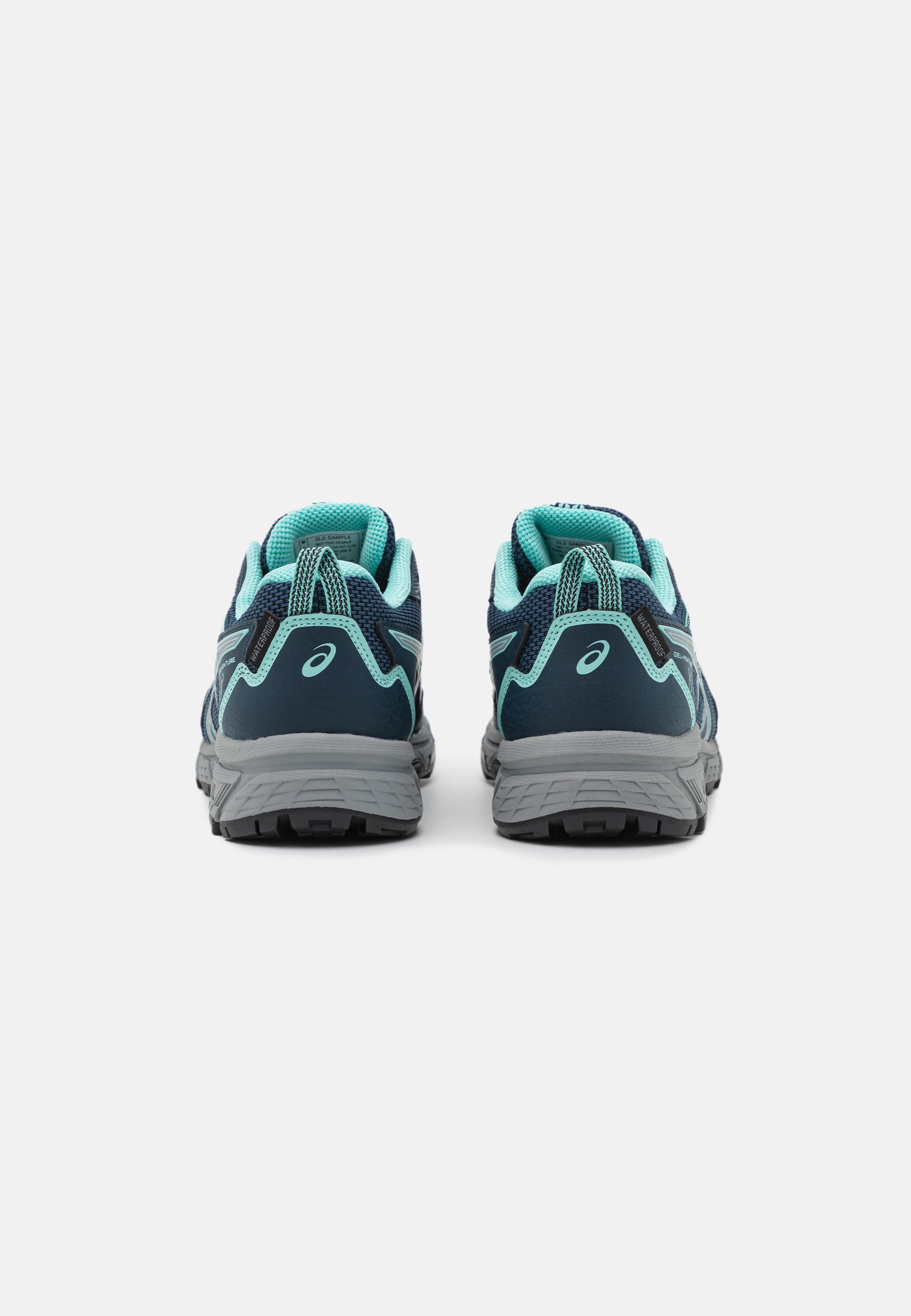 ASICS GEL-VENTURE 8 WP - Laufschuh Trail - mako blue/green/blau - Zalando.de