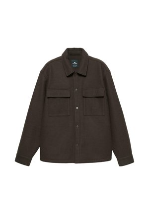 WITH POCKETS - Let jakke / Sommerjakker - dark brown