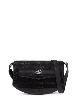STUDIO CROC - Skuldertasker - black