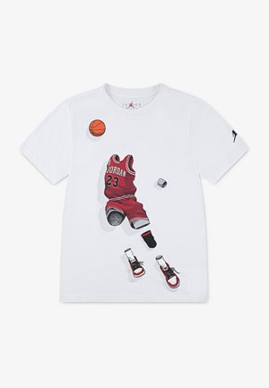 GHOST MAN TEE - Tricou cu imprimeu - white