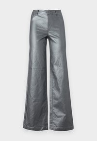 JDYTHUNDER WIDE PANT  - Pantalones - gunmetal