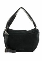 Sac Bandoulière En Cuir FREDsBRUDER Sohandi BonBon - Noir, Parfait Pour Le Quotidien