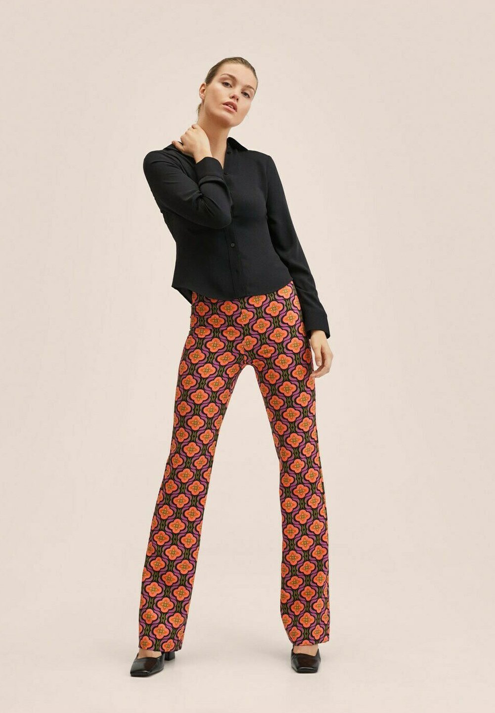 Mango Pantaloni - schwarz/nero - Zalando.it