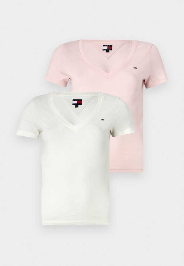 V NECK TEE 2 PACK - Basic T-shirt4