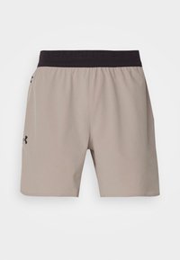 PEAK - Urheilushortsit - timberwolf taupe/black