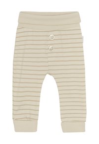 Noppies Stoffhose - stripe pattern off white