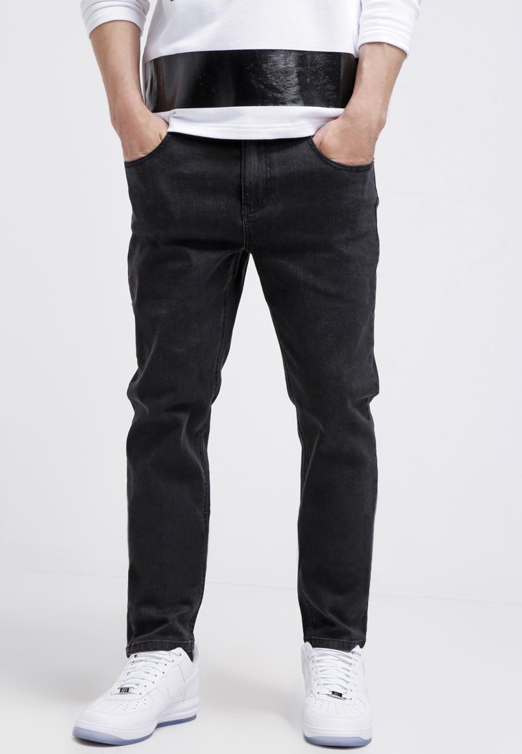 YOURTURN Slim fit jeans - black denim - Zalando.co.uk