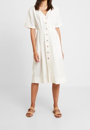 Vestido camisero - off-white