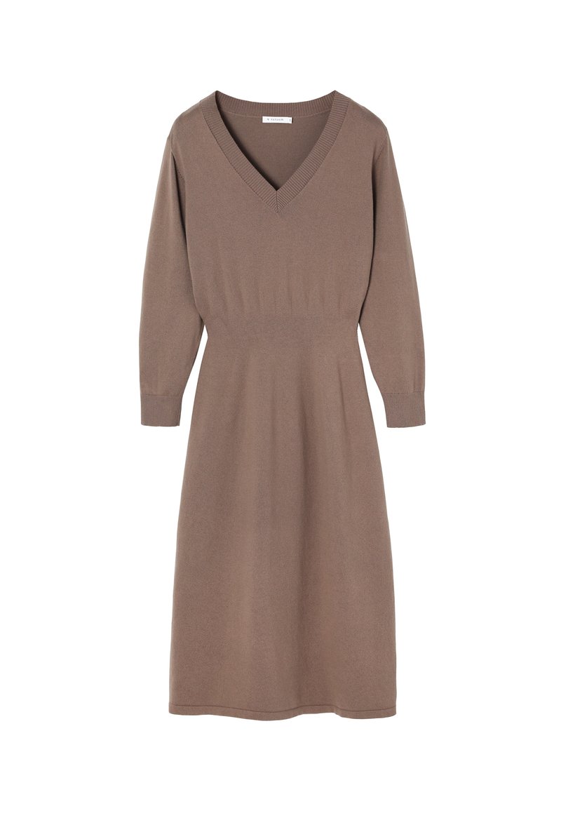 TATUUM Gebreide jurk beige