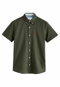 Next SHORT SLEEVE OXFORD  SLIM FIT. - Ing - green