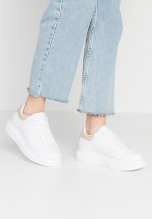 PERFECT - Sneakersy niskie - white/beige