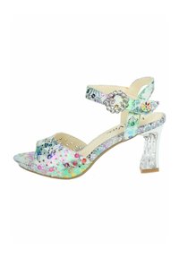 Sandalen met hoge hak - blanc