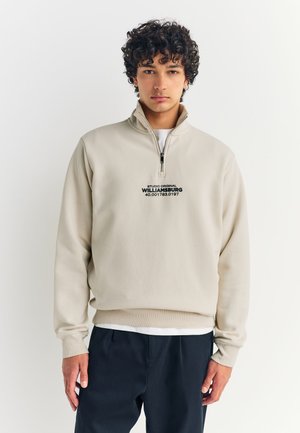 Next REGULAR FIT - Felpa - ecru white