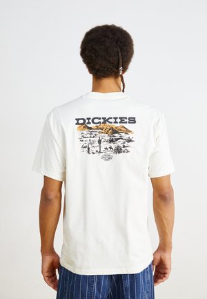 Dickies LANDASCAPE TEE - Print T-shirt - egret