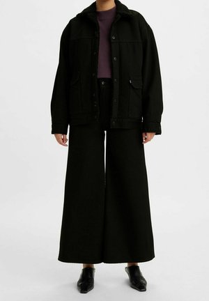 Pantalon classique - mottled black