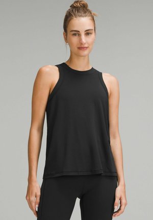 lululemon JERSEY TRAINING TANK - Tops - black