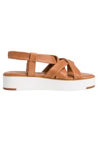 Tamaris Plateausandalette - cognac