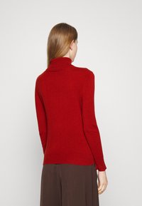 pure cashmere TURTLENECK - Camisola - brick