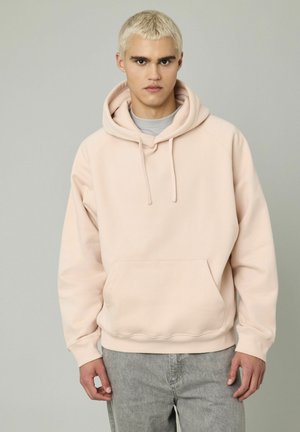 Sweat à capuche - rose pâle