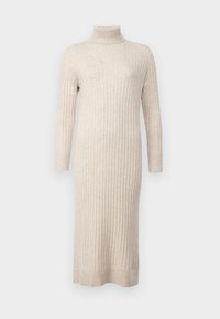 TURTLENECK MAXI DRESS - Sarafanas - oatmeal