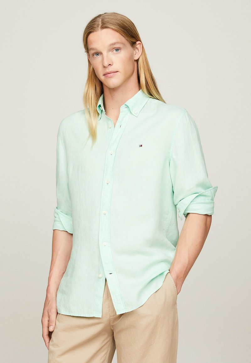 Tommy Hilfiger PIGMENT DYED  - Camicia - mint gel