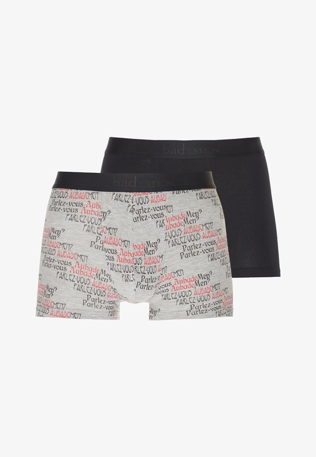 2 PACK - Shorty - grey