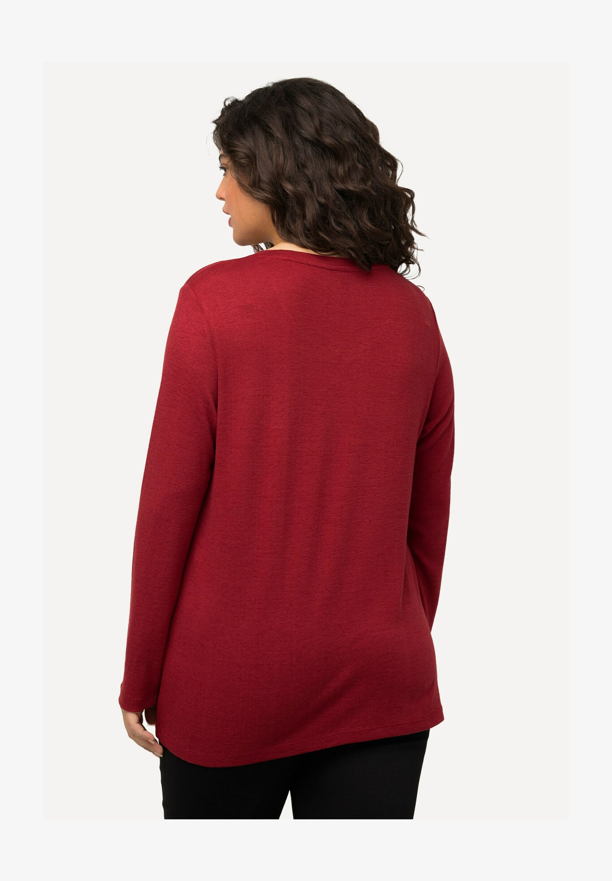 Ulla Popken Maglione Cardigan Donna A Coste - Taglie Forti