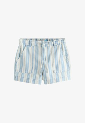 Next, Denimové šortky - blue and white striped