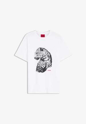 HUGO, HUGO DILEO_IN - T-Shirt print - white