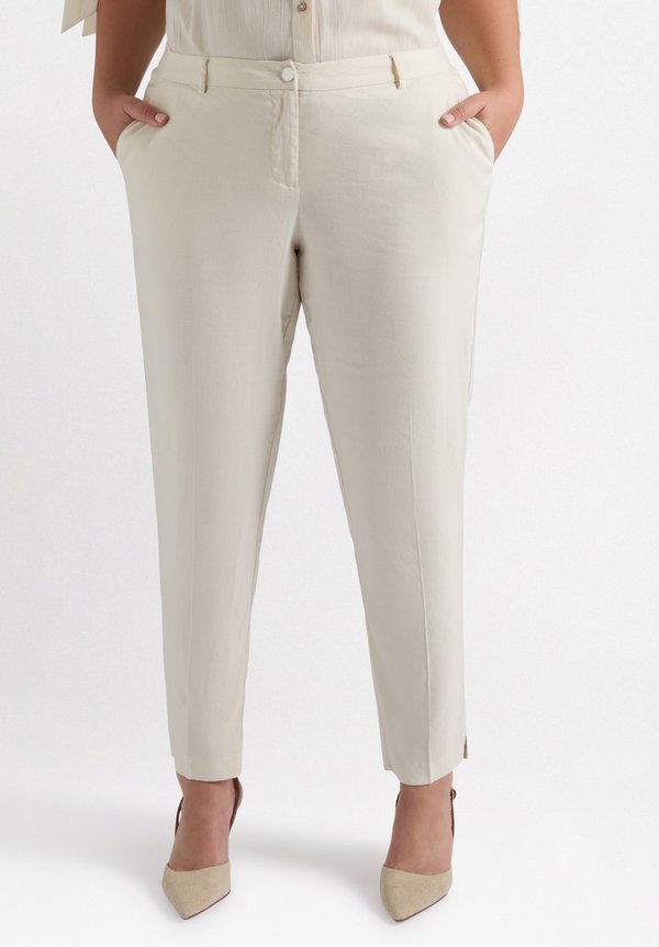 NEW YORK MISTO - Stoffhose - bianco