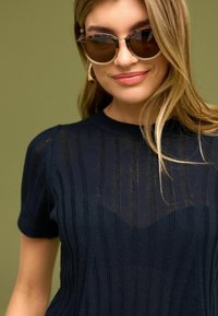 Next REGULAR FIT - T-shirts basic - navy blue