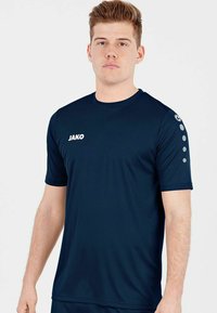 JAKO 2 PACK KURZARM RUNDHALS  - Print T-shirt - dunkelblau