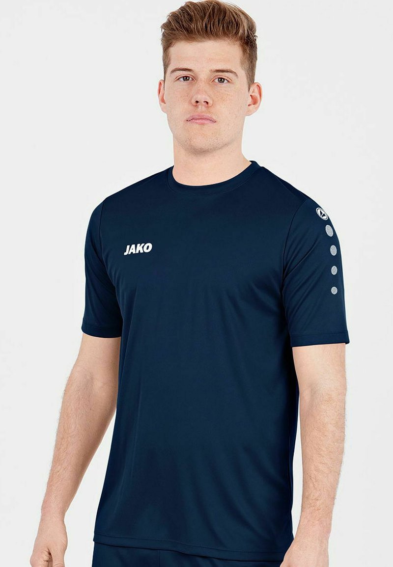 JAKO 2 PACK KURZARM RUNDHALS  - Print T-shirt - dunkelblau