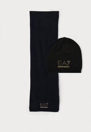 HAT+SCARF SET - Écharpe - black