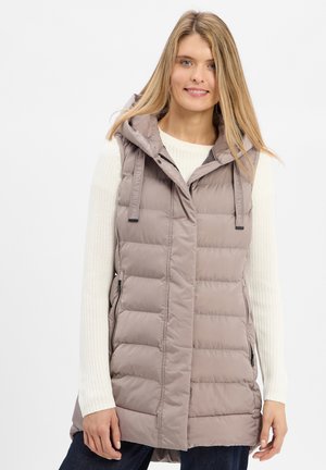 Weste - taupe