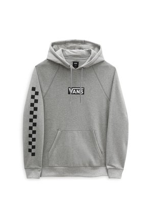 VERSA STANDARD - Kapuzenpullover - cement heather/checkerbrd