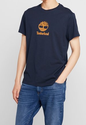 T-Shirt print - dark blue