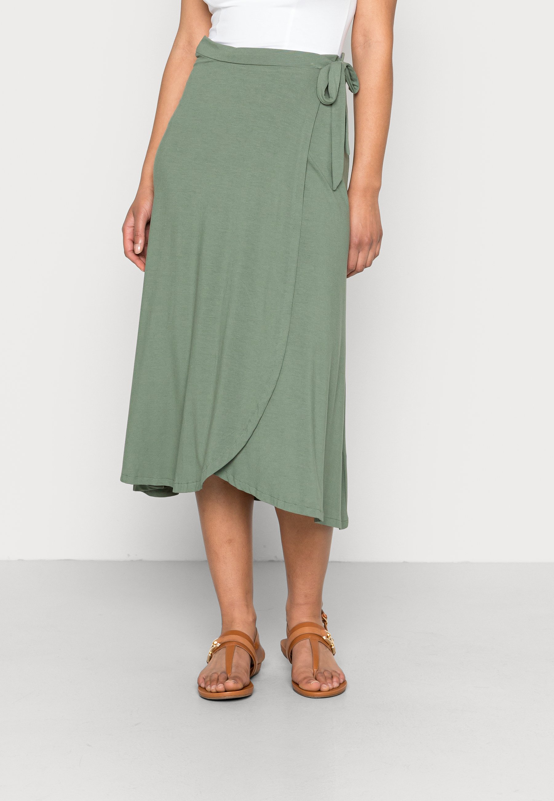 Anna Field Gonna a portafoglio - light green/verde chiaro - Zalando.it