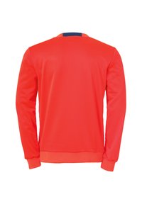 Kempa PLAYER TRAINING - Sweater - fluo rot ice grau