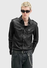 AllSaints ERGO - Leren jas - black