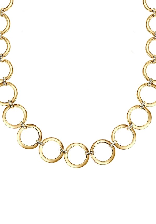 Halskette - gelbgoldfarben