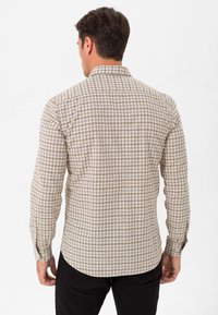Felix Hardy PLAID REGULAR FIT - Camisa - beige