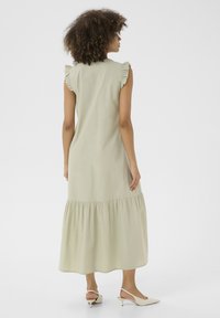 Culture CUOLENA SLEEVELESS FRILL - Dnevna haljina - seagrass